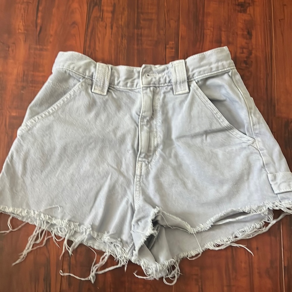 Lavender Jean shorts